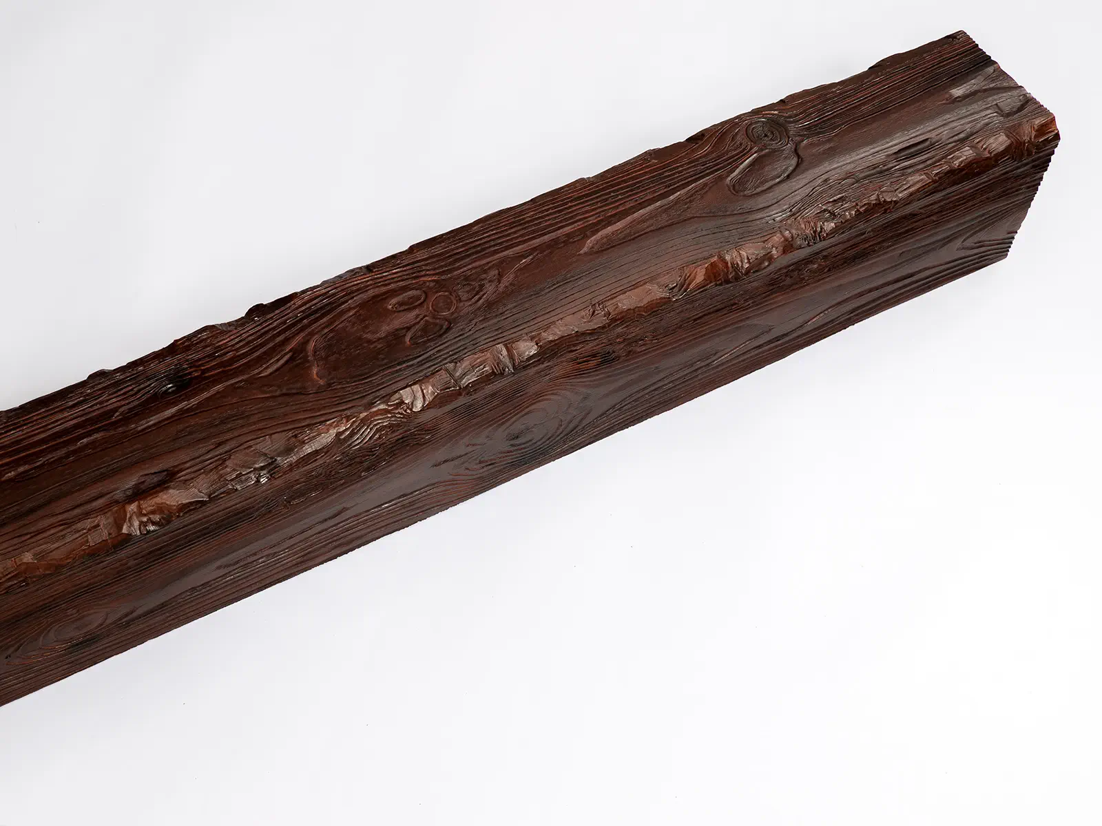 Grindă decorativă rustică,nuanța stejar roșu, 19cmx17cm - EQ004 [7]