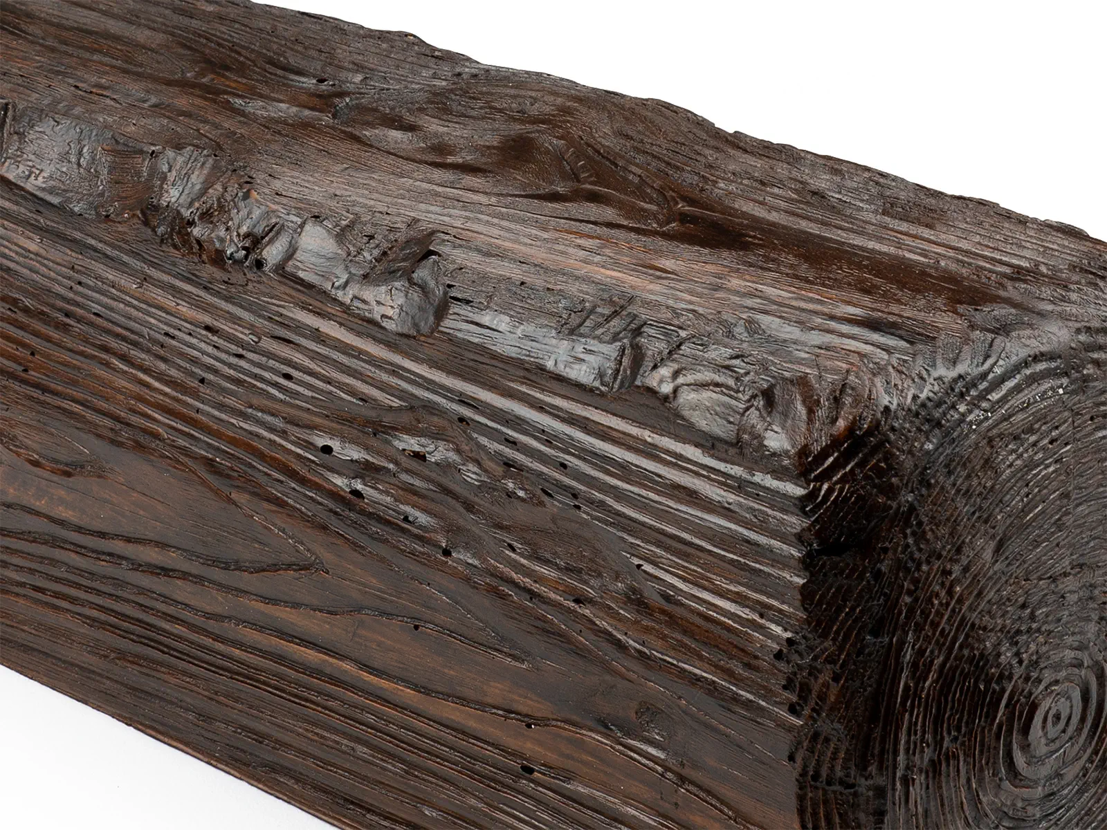 Grindă decorativă rustică,nuanța stejar închis, 19cmx17cm - EQ004 [4]