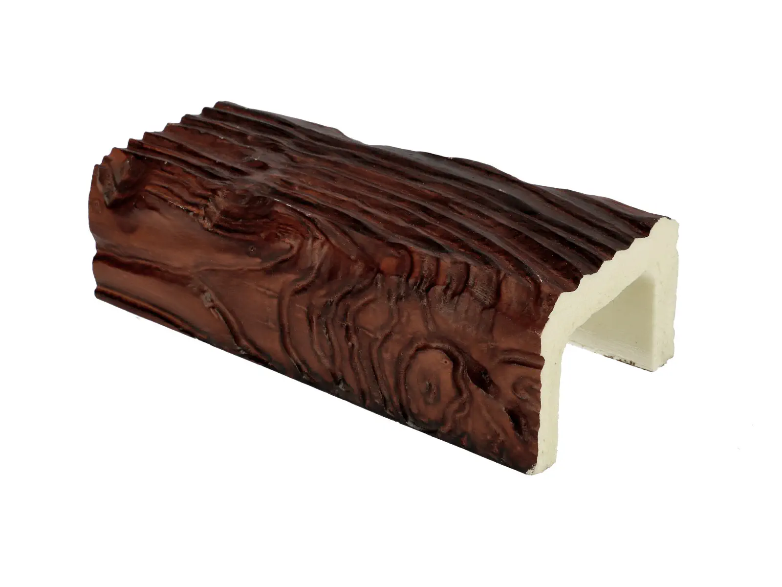 Grindă decorativă rustică, nuanța stejar roșu, 6cmx9cm - EQ007 [5]