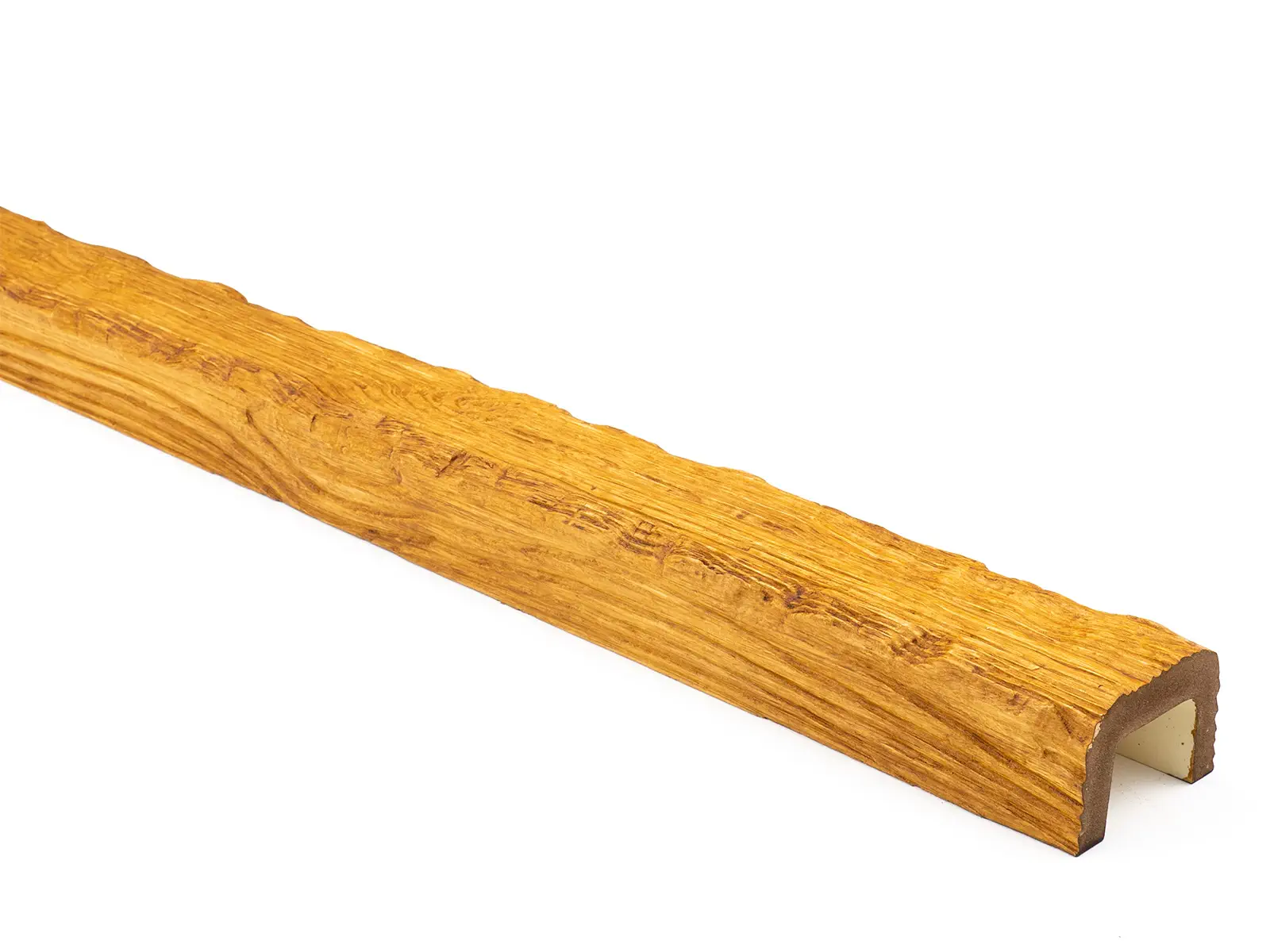 Grindă decorativă rustică, nuanța stejar deschis, 6cmx9cm - EQ007 [2]