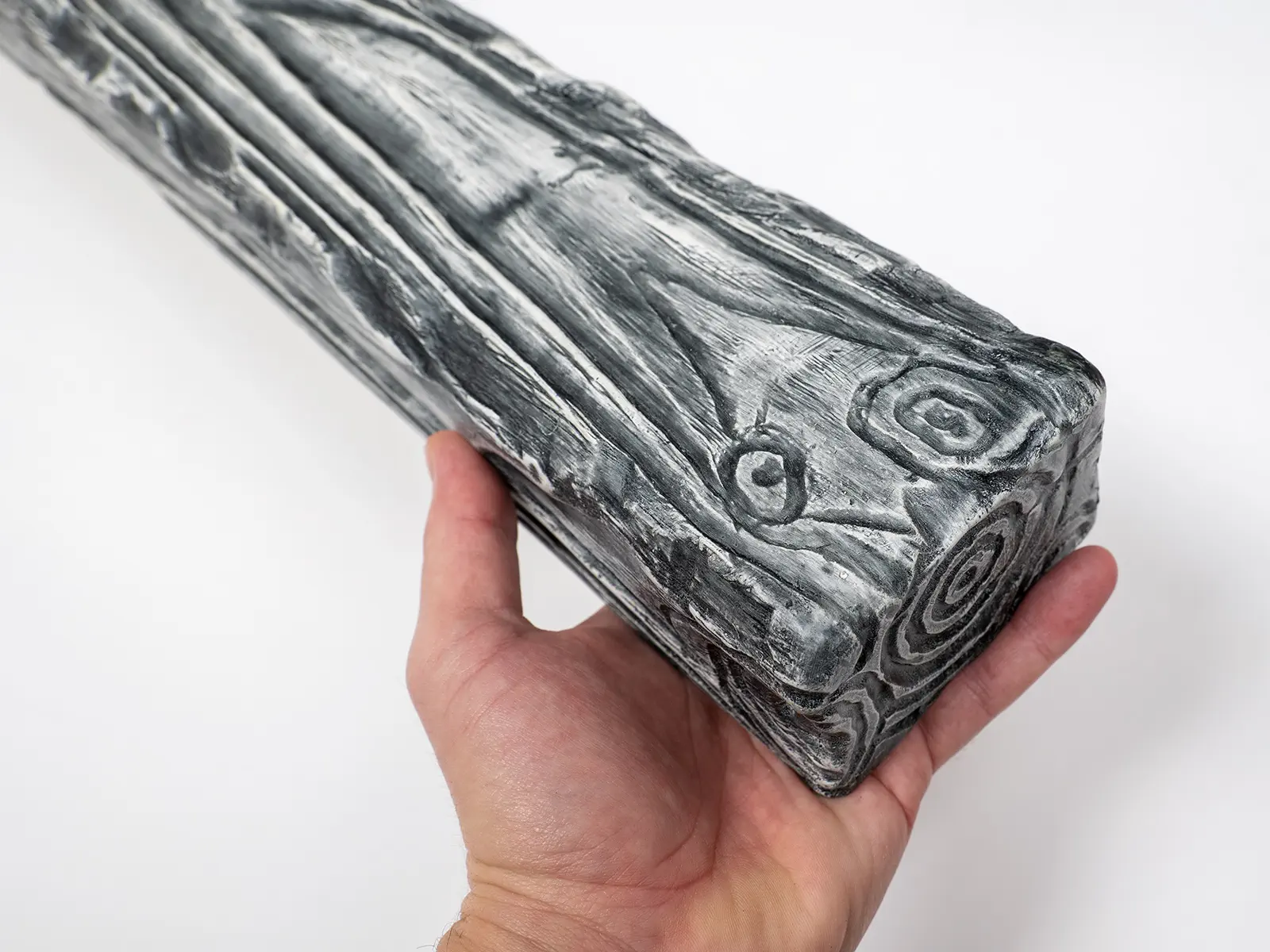 Grindă decorativă rustică, nuanța stejar gri, 6cmx9cm - EQ007 [6]