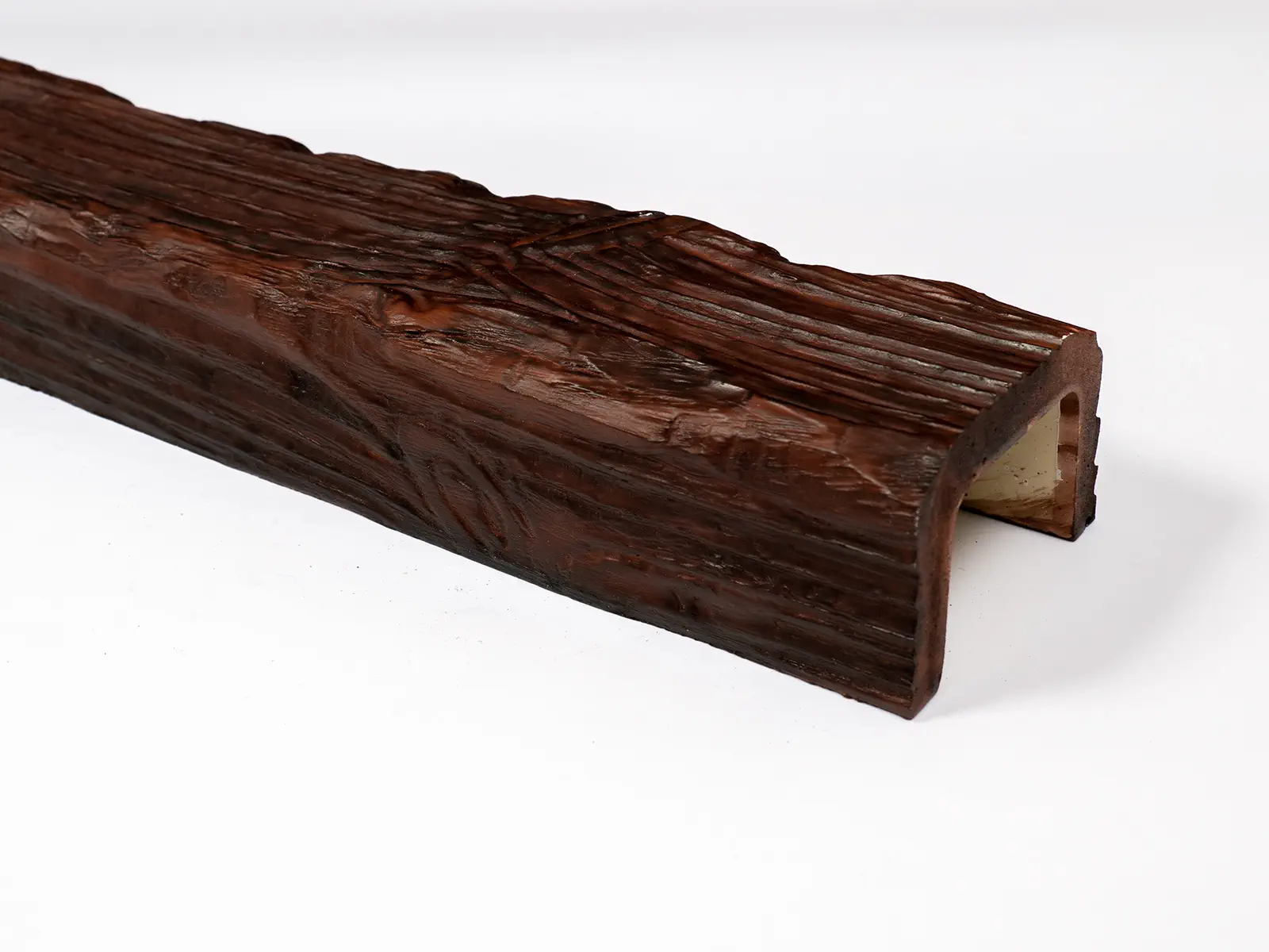 Grindă decorativă rustică, nuanța stejar roșu, 6cmx9cm - EQ007 [2]