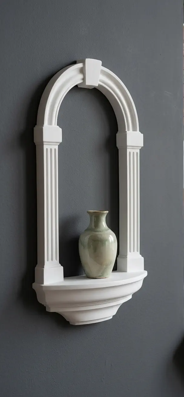 Nisa decorativa din poliuretan, N133, 37.5cm x 76.5cmx 10.5cm [5]