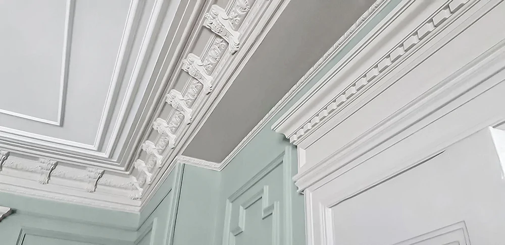 Ornament ancadrament usa, fronton,  Grand Decor, D 419 , 124cmx25cm [12]