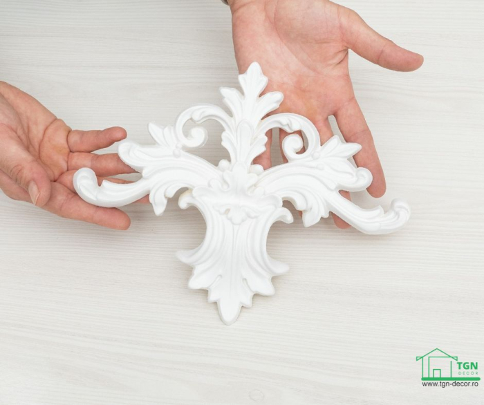 Ornament din poliuretan, Grand Decor,  A 608, 24cmx18.5cmx2.5cm [3]