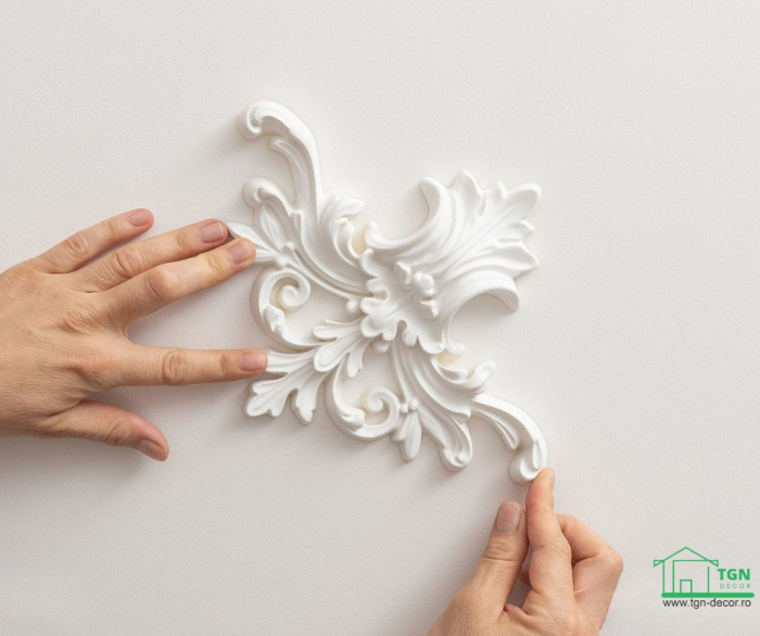 Ornament din poliuretan, Grand Decor,  A 608, 24cmx18.5cmx2.5cm [6]