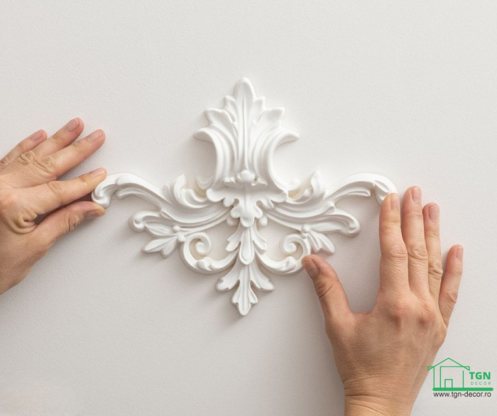 Ornament din poliuretan, Grand Decor,  A 608, 24cmx18.5cmx2.5cm [4]