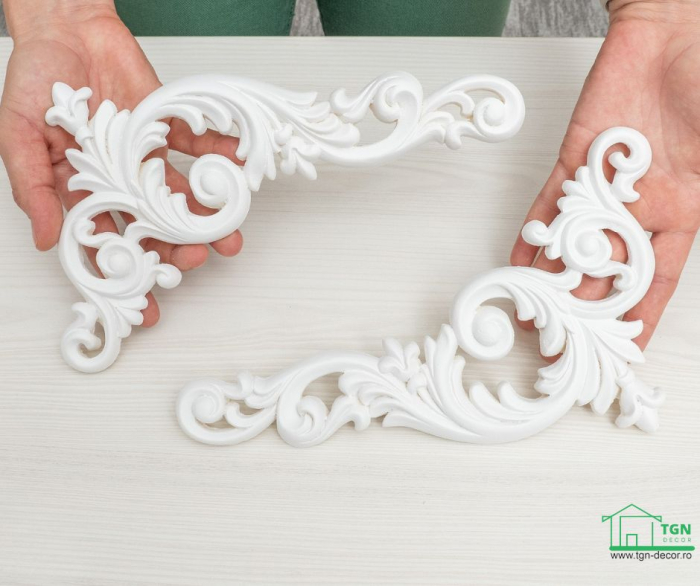 Ornament din poliuretan, Grand Decor,  A 611L, 12.6cmx26cmx1.5cm [6]