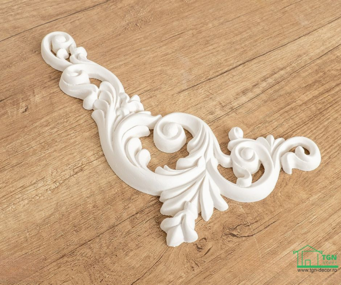 Ornament din poliuretan, Grand Decor,  A 611L, 12.6cmx26cmx1.5cm [7]