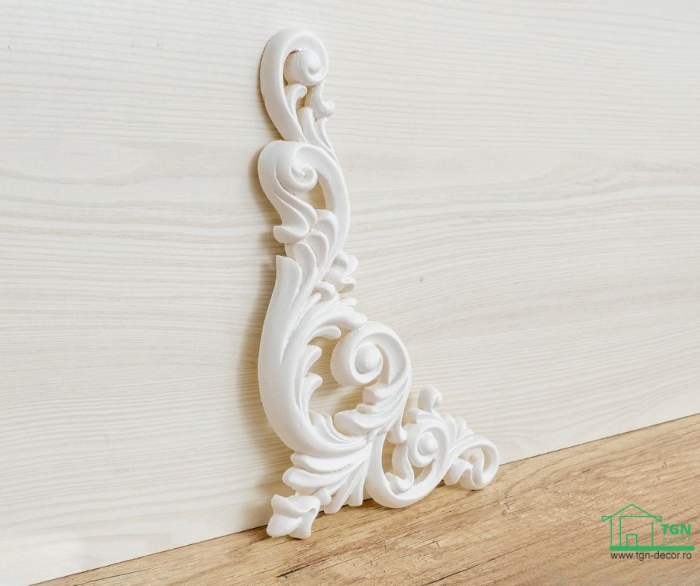 Ornament din poliuretan, Grand Decor,  A 611L, 12.6cmx26cmx1.5cm [3]