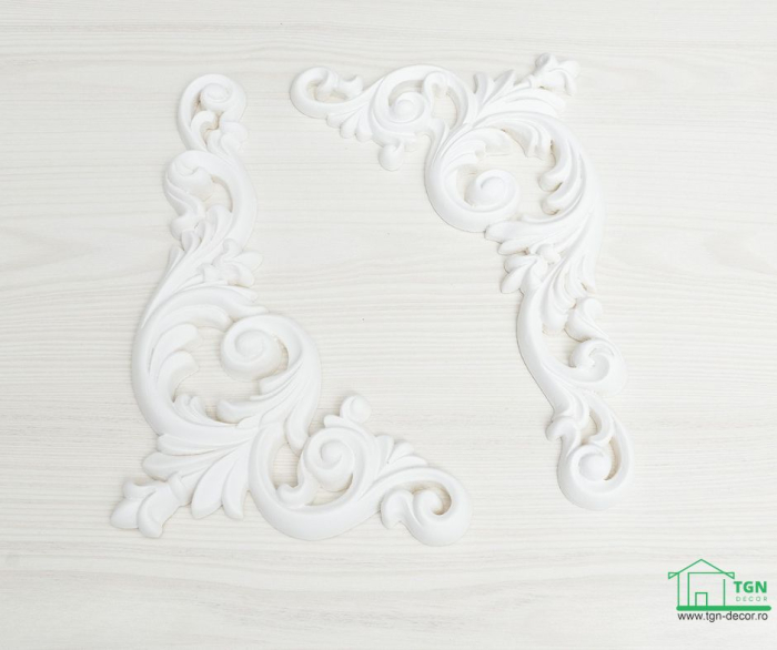 Ornament din poliuretan, Grand Decor,  A 611L, 12.6cmx26cmx1.5cm [9]