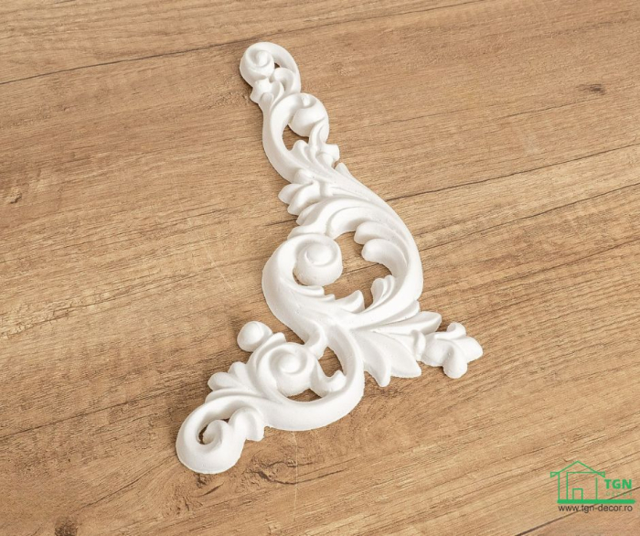 Ornament din poliuretan, Grand Decor,  A 611R, 12.6cmx26cmx1.5cm [6]