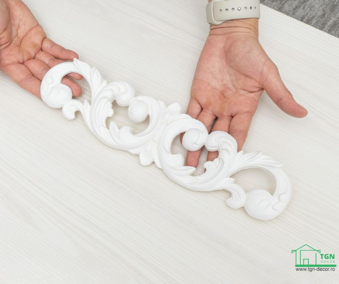 Ornament din poliuretan, Grand Decor,  A 612, 29.6cmx7.3cmx1.4cm [2]