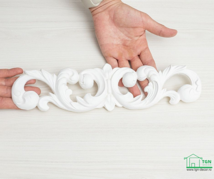 Ornament din poliuretan, Grand Decor,  A 612, 29.6cmx7.3cmx1.4cm [3]