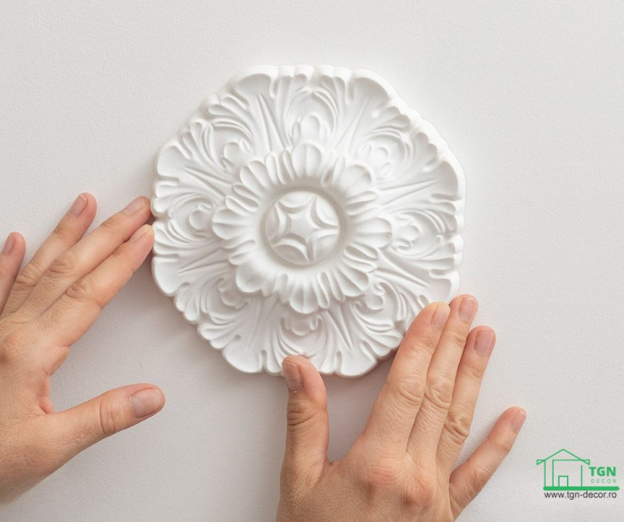 Ornament din poliuretan, Grand Decor,  A 616, 16.5cmx16.5cmx2.5cm [10]