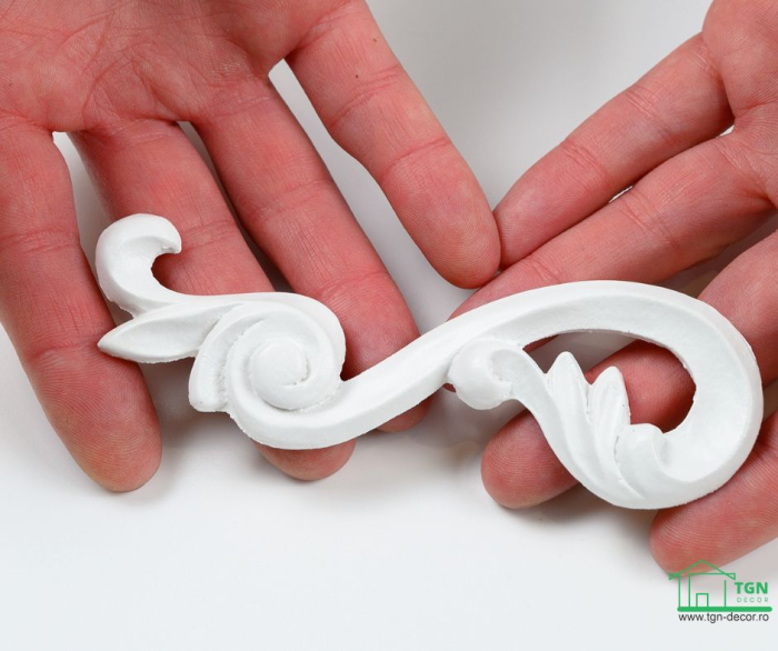 Ornament din poliuretan, Grand Decor,  A 620L, 4cmx12.5cmx0.9cm [2]