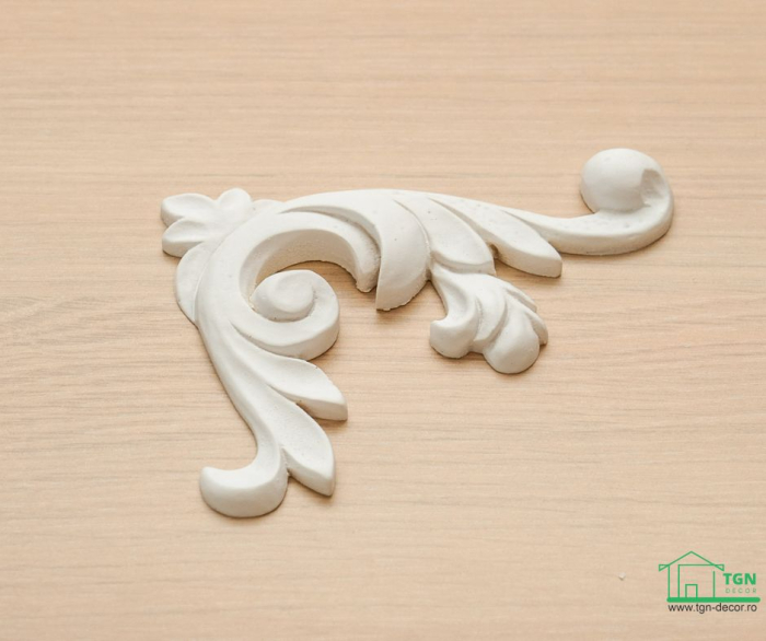Ornament din poliuretan, Grand Decor,  A 639L, 9.5cmx12.4cmx1.3cm [4]