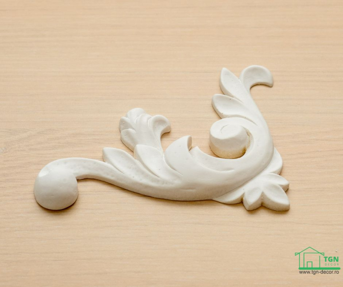 Ornament din poliuretan, Grand Decor,  A 639L, 9.5cmx12.4cmx1.3cm [3]