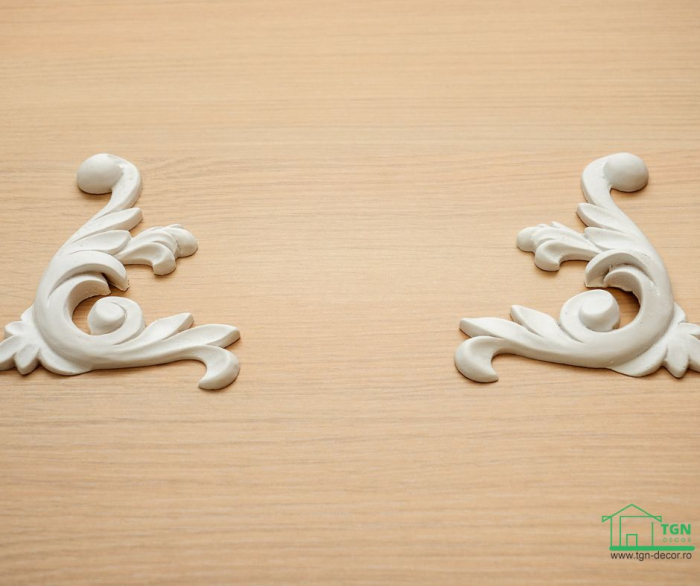 Ornament din poliuretan, Grand Decor,  A 639R, 9.5cmx12.4cmx1.3cm [6]