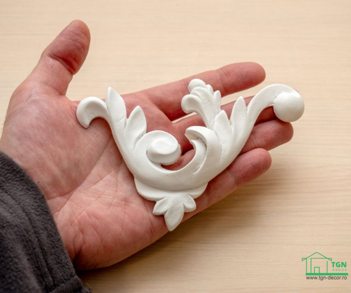 Ornament din poliuretan, Grand Decor,  A 639R, 9.5cmx12.4cmx1.3cm [5]