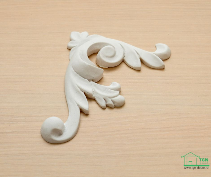 Ornament din poliuretan, Grand Decor,  A 639R, 9.5cmx12.4cmx1.3cm [3]