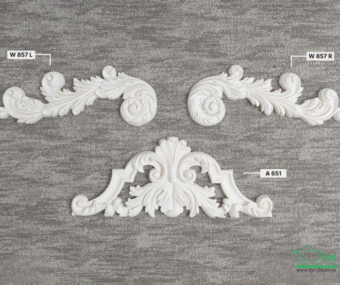 Ornament din poliuretan, Grand Decor,  A 651, 57cmx22.5cmx3cm [8]