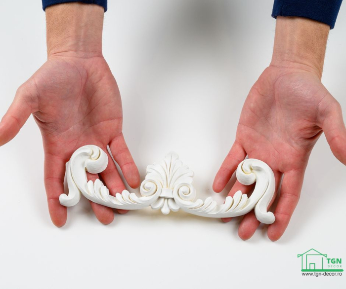 Ornament din poliuretan, Grand Decor,  A 671, 21.5cmx6.7cmx1.5cm [4]