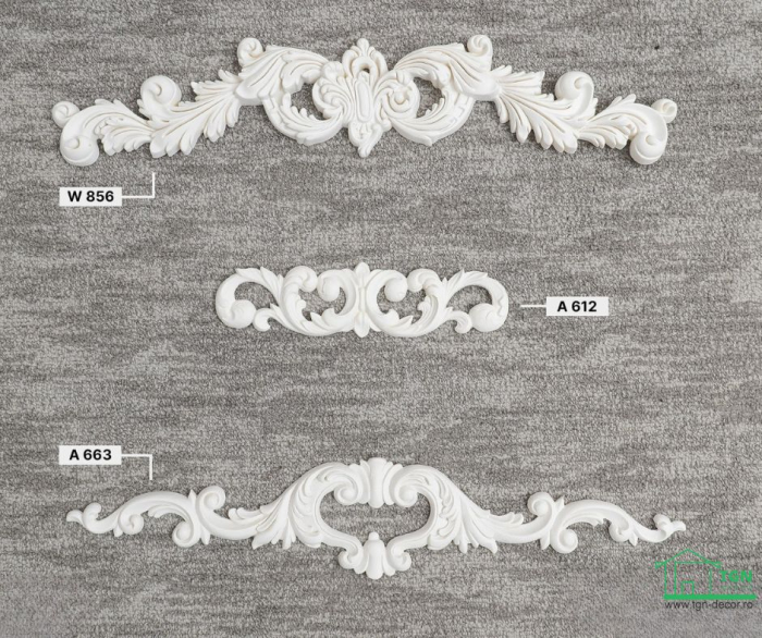 Ornament din poliuretan, Grand Decor,  W 856, 13.8cmx64.6cmx3.5cm [5]