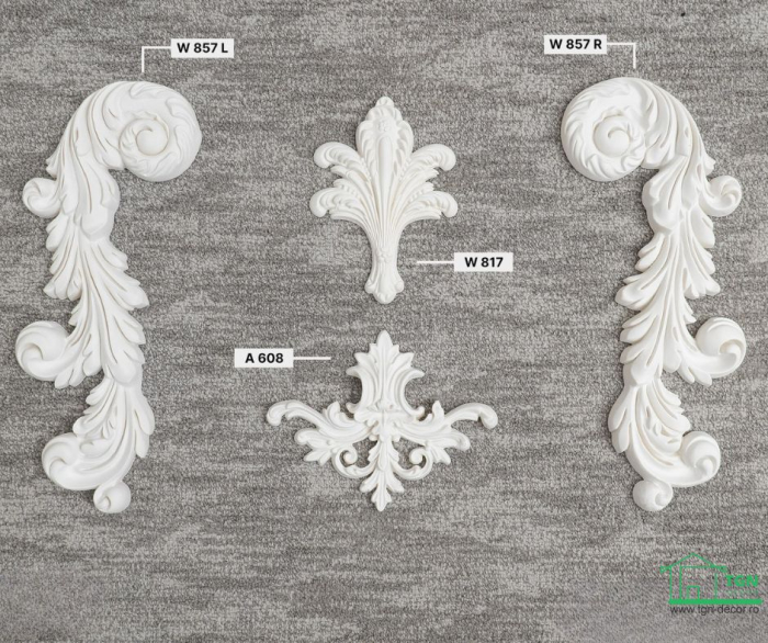 Ornament din poliuretan, Grand Decor,  W 857L, 45.5cmx17.8cmx3cm [13]