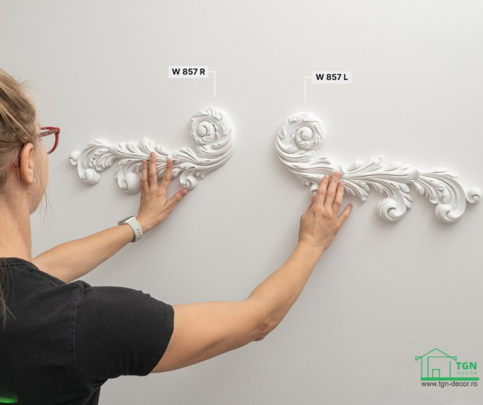 Ornament din poliuretan, Grand Decor,  W 857L, 45.5cmx17.8cmx3cm [11]