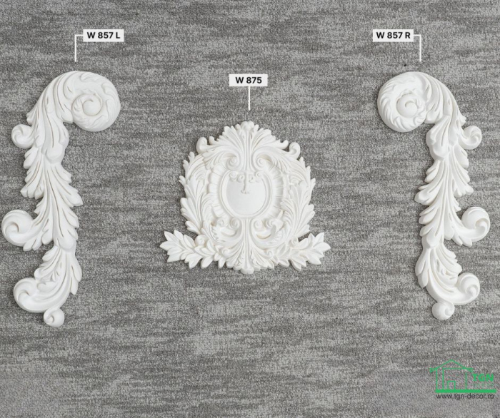 Ornament din poliuretan, Grand Decor,  W 857L, 45.5cmx17.8cmx3cm [14]