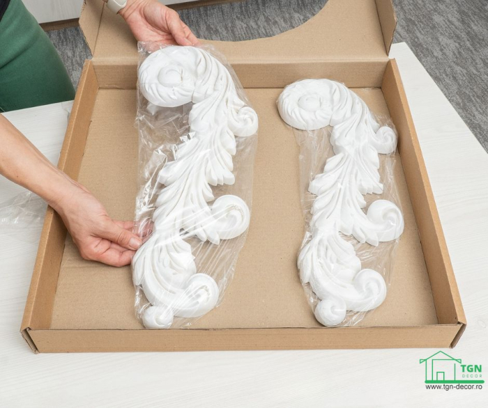 Ornament din poliuretan, Grand Decor,  W 857R, 45.5cmx17.8cmx3cm [8]