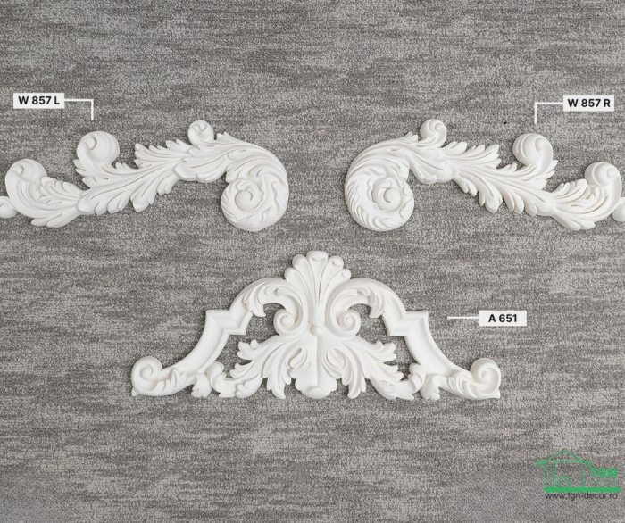 Ornament din poliuretan, Grand Decor,  W 857R, 45.5cmx17.8cmx3cm [11]