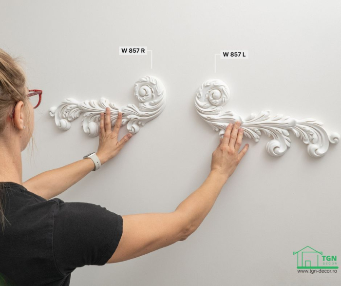 Ornament din poliuretan, Grand Decor,  W 857R, 45.5cmx17.8cmx3cm [10]