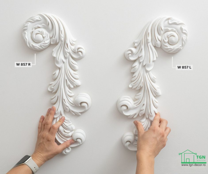 Ornament din poliuretan, Grand Decor,  W 857R, 45.5cmx17.8cmx3cm [9]