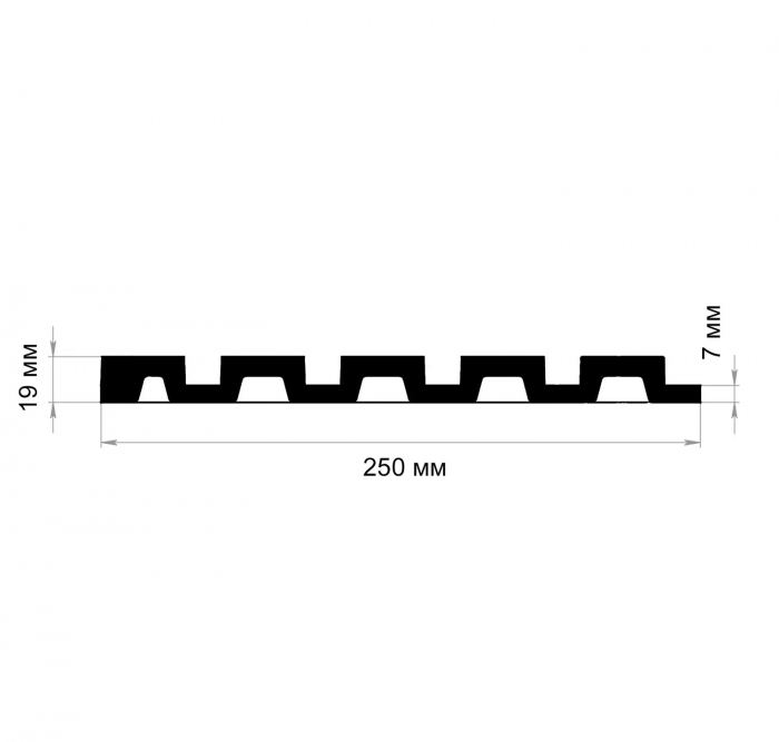 Panou W371, 25cm x1.9cm [6]