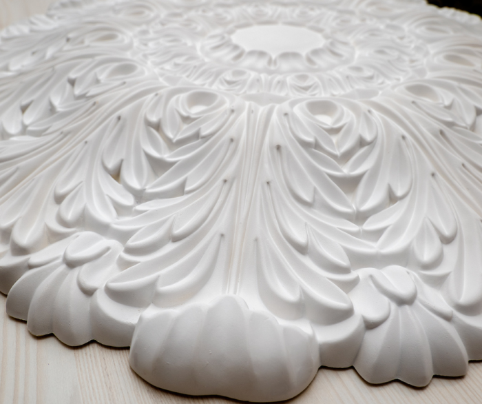 Rozeta decorativa tavan din poliuretan, diametru 80 cm - R185 [2]