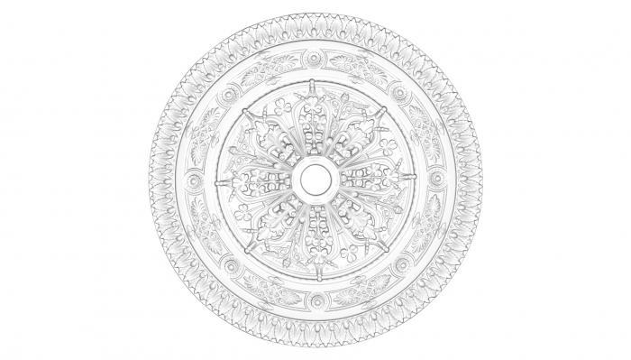 Rozeta din poliuretan, Grand Decor, R 102 , diametru =96.8cm [2]