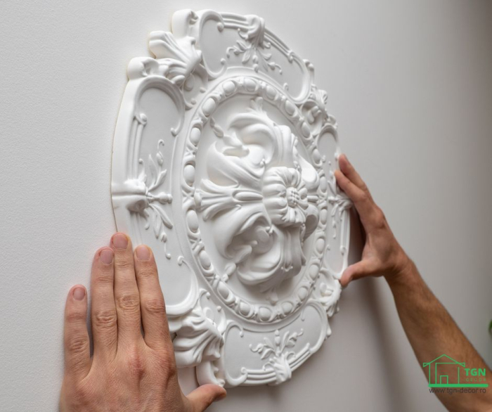 Rozeta din poliuretan, Grand Decor, R 103 , diametru =41.5cm [5]