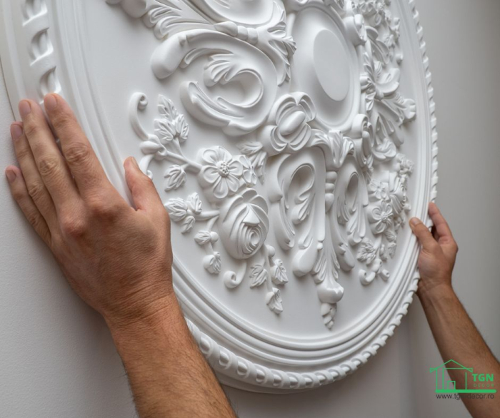 Rozeta din poliuretan, Grand Decor, R 107 , diametru =83cm [7]