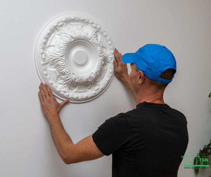 Rozeta din poliuretan, Grand Decor, R 109 , diametru =49.5cm [4]