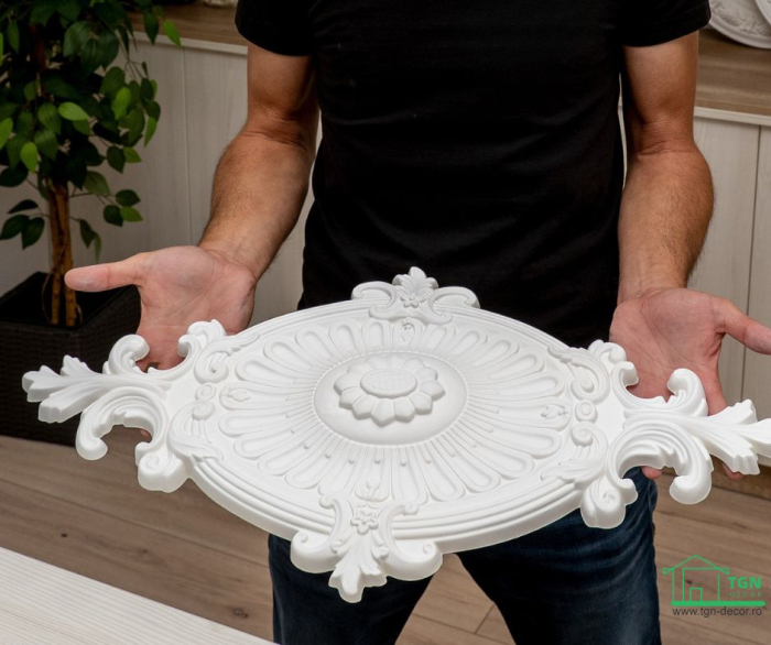 Rozeta din poliuretan, Grand Decor, R 114, 60cmx31.5cm [3]