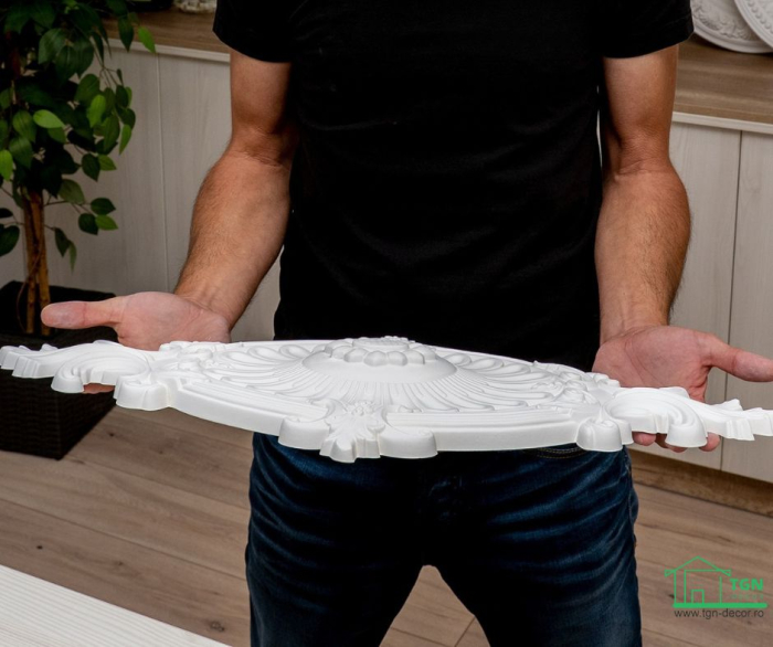 Rozeta din poliuretan, Grand Decor, R 114, 60cmx31.5cm [4]