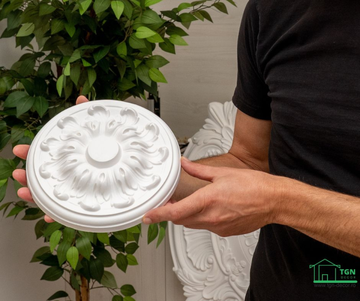 Rozeta din poliuretan, Grand Decor, R 115 , diametru =20cm [3]