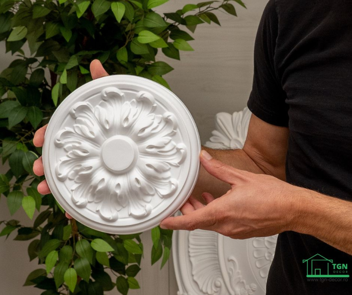 Rozeta din poliuretan, Grand Decor, R 115 , diametru =20cm [5]