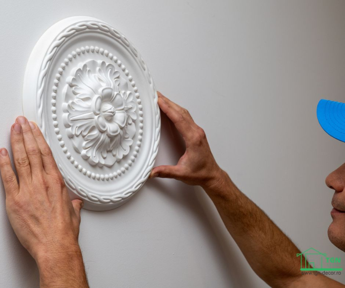 Rozeta din poliuretan, Grand Decor, R 116 , diametru =30cm [6]