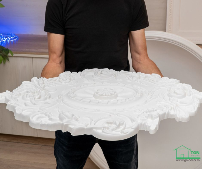 Rozeta din poliuretan, Grand Decor, R 119, 80cmx50cm [3]