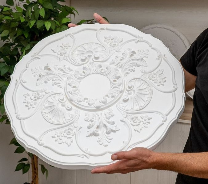 Rozeta din poliuretan, Grand Decor, R 123 , diametru =60cm [2]