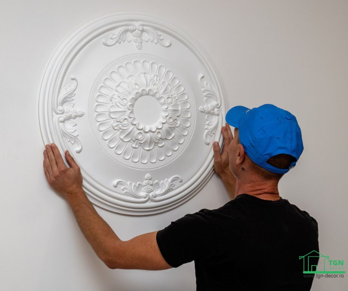 Rozeta din poliuretan, Grand Decor, R 123 , diametru =60cm [2]