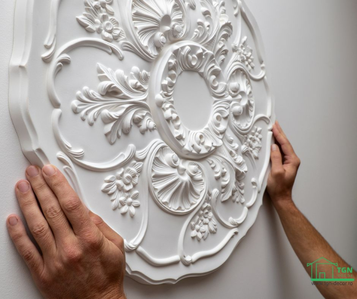 Rozeta din poliuretan, Grand Decor, R 123 , diametru =60cm [6]